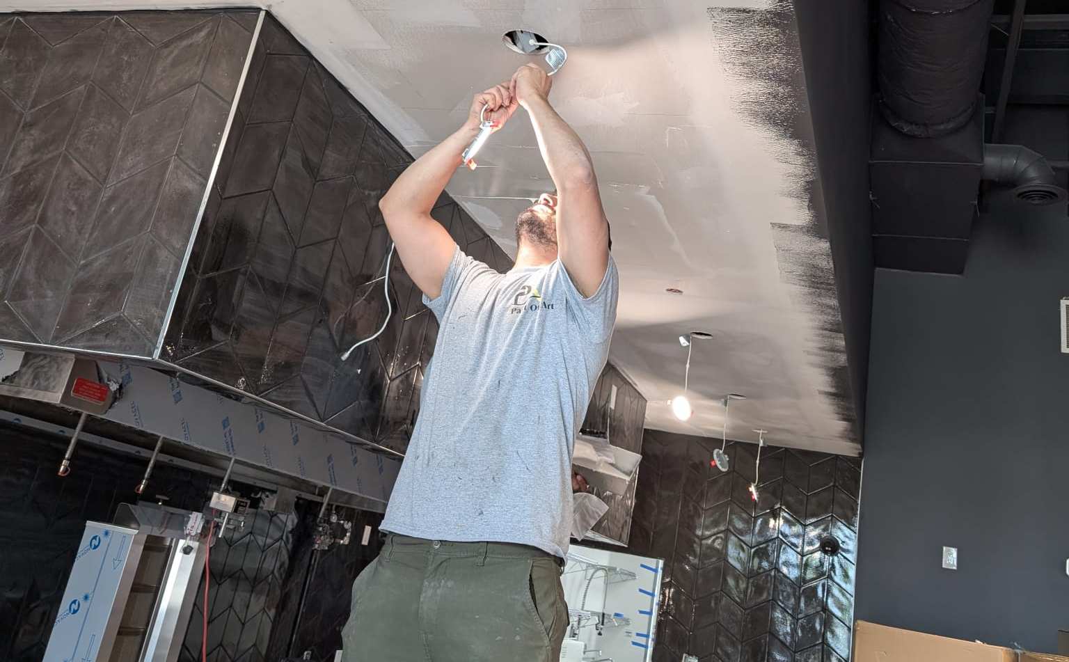 Plumbing, electrical, and equipment installation